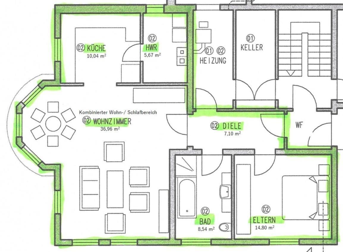 Ferienwohnung Hubertus Irsch Esterno foto